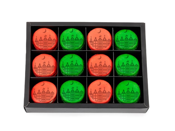 Macarons en Marsepein