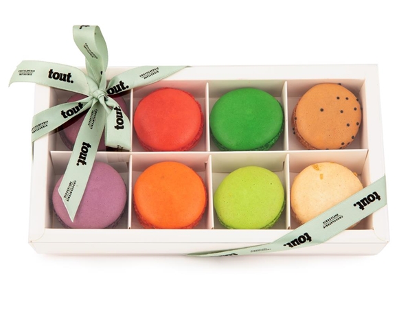 Macaron liggend 8 stuks