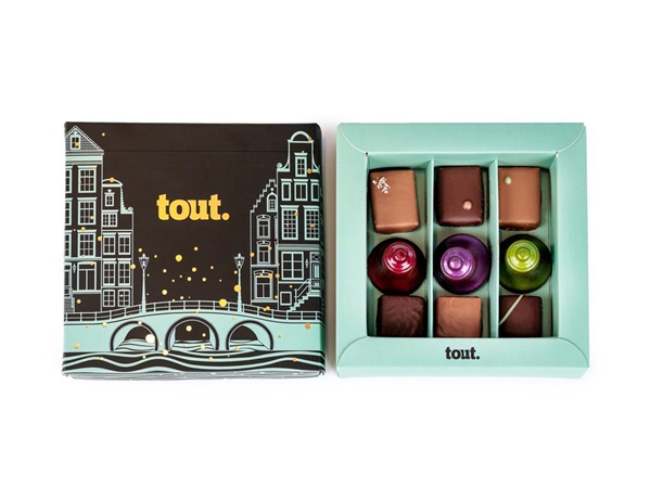 Amsterdamse huisjes collectie 9st