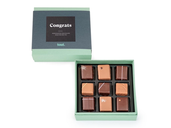 Chocolade voor verzenden