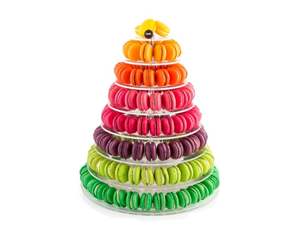 Macaron etagere leeg klein